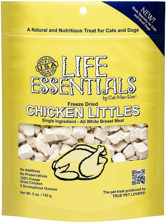 Natural Freeze Dried Chicken Dog Treats 5 Ounce Pack of 4 Made in USA