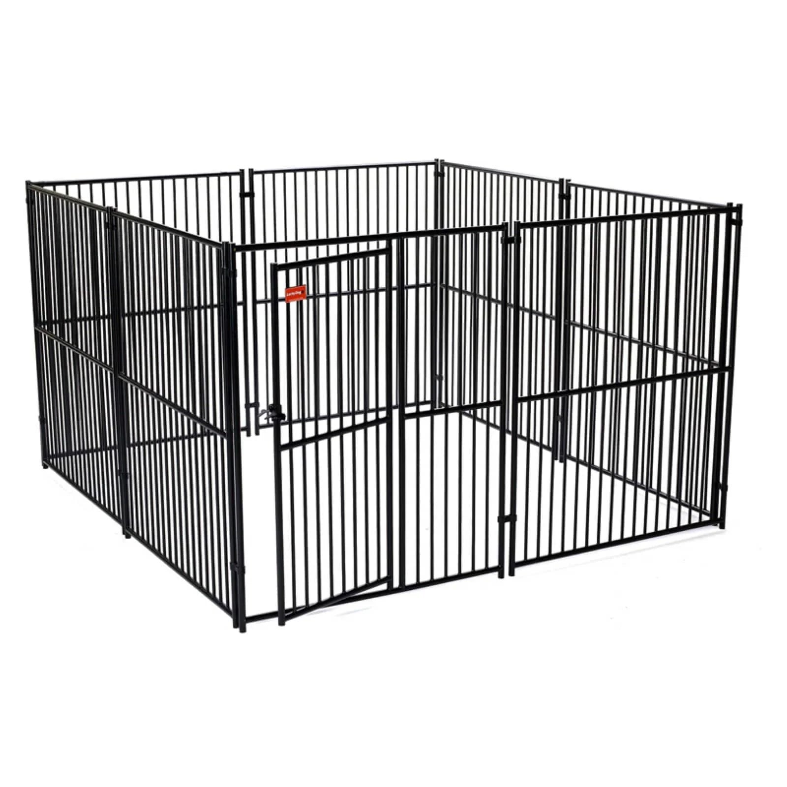 10' Steel Modular Kennel for Dogs with Swing Gate