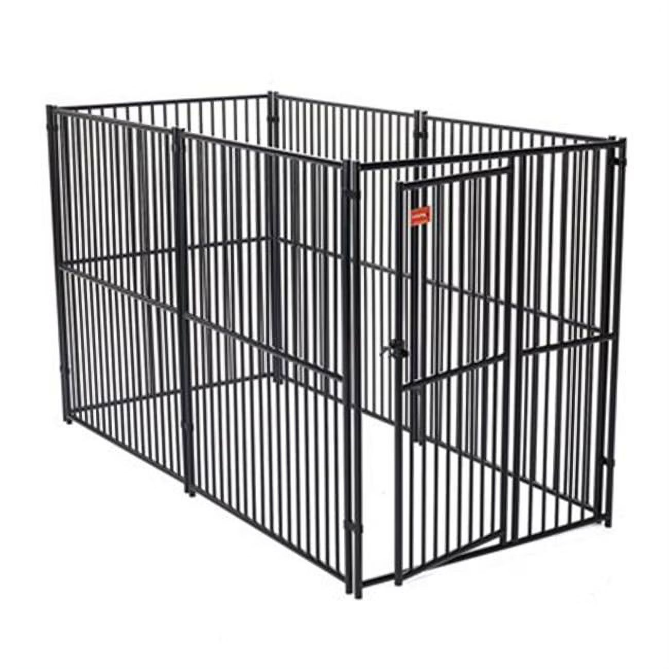 10' Steel Modular Kennel for Dogs with Swing Gate